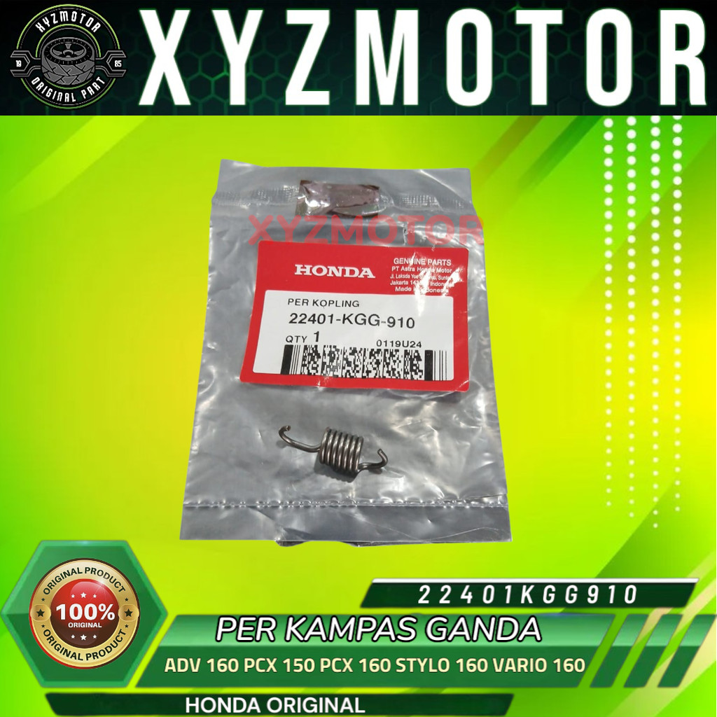 DOUBLE CRANK SPRING ADV 160 PCX 150 PCX 160 STYLO 160 VARIO 160 HONDA ORIGINAL 22401-KGG-910