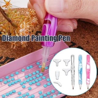 คูปองสุดคุ้ม！ ปากกาติดเพชร 15.5ซม.ปากกาภาพวาดเพชร เครื่องมือ DIY diamond painting pen toolkit
