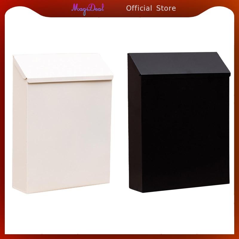 Magideal กล่องรับจดหมายติดผนัง Drop Box พร้อมล็อคโลหะ รูปที่ 5