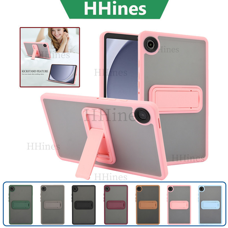 สําหรับ Samsung Galaxy Tab A9 8.7 นิ้ว SM-X110 X115 A9 + A9 Plus X210 X216B 11 Tab A8 10.5 SM-X200 Tab S6 Lite Tab A7 Lite T220 Matt อะคริลิค Hard กลับแท็บเล็ตมือถือ Brack