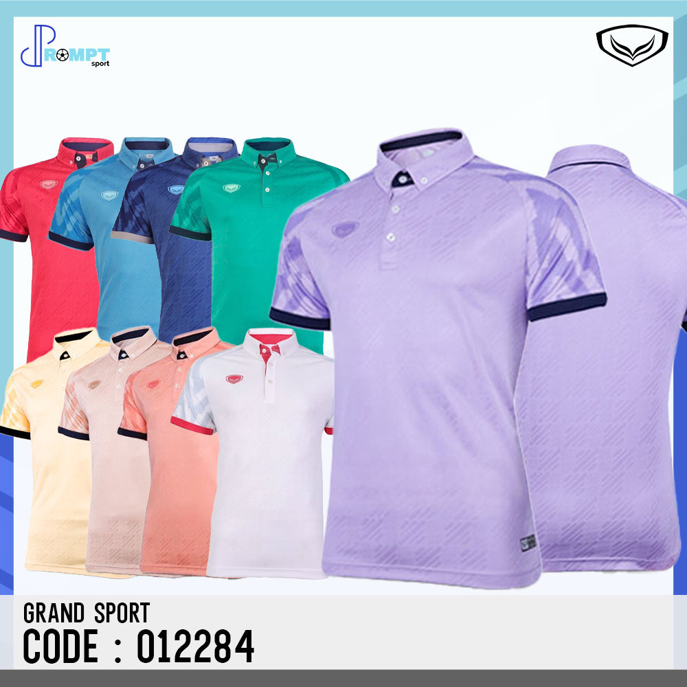 GRAND SPORT เสื้อโปโลรีไซเคิล รหัสสินค้า 012284 แท้100%