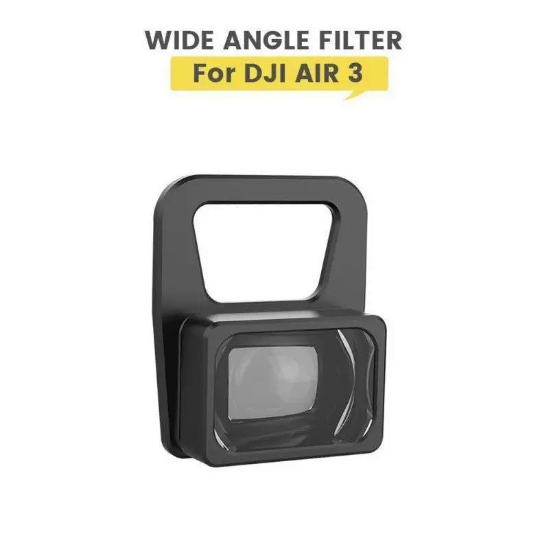 ตัวกรองมุมกว้างสำหรับ Air 3 Drone กล้องเลนส์กรองเพิ่มการถ่ายภาพเที่ยวบินสำหรับ DJI Air 3 Dron