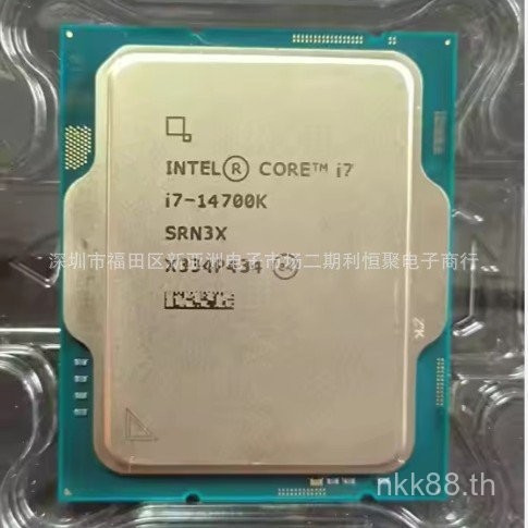 ชิปหลัก 20 คอร์ 28 เธรด 5.6Ghz 33M โปรเซสเซอร์รุ่นที่ 14 i7-14700K 14700KFCPU ATCO