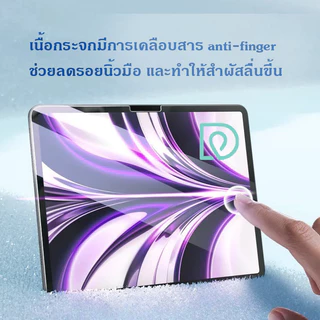 ฟิล์มกระจกแบบใส สำหรับ iPad Air 7 / iPad Gen 11 / IPad A16 / iPad 2025 งานพรีเมี่ยม
