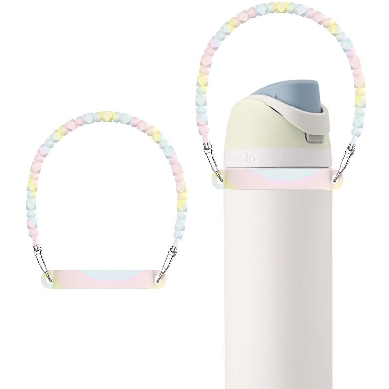 Owala Handle Strap Silicone Love/square Model Cup with Handle Anti-Slip Lanyard