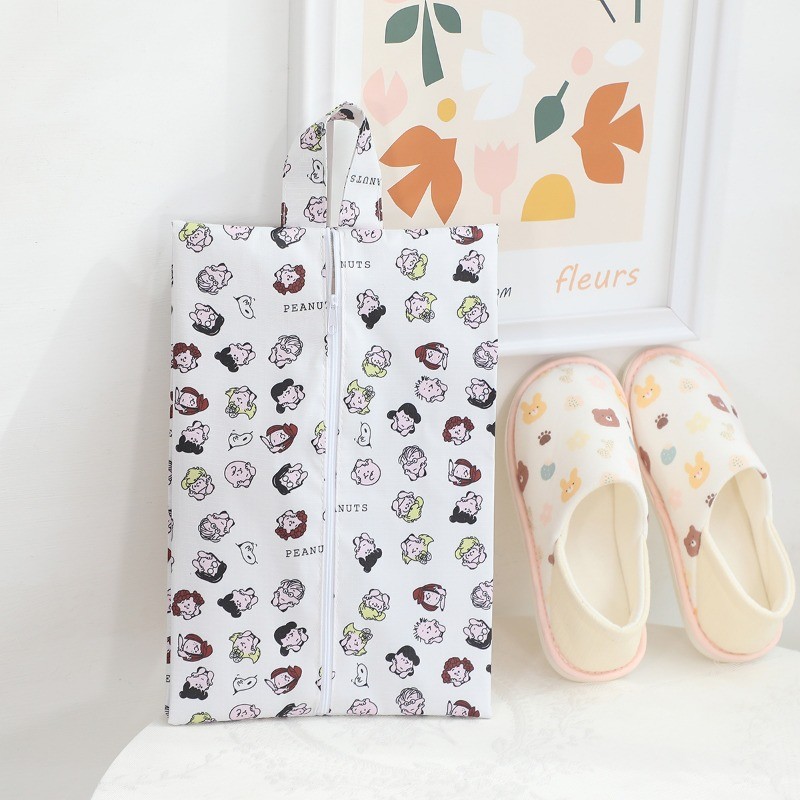 ถุงเก็บรองเท้าและของใช้การ์ตูน ความจุใหญ่ ใส่ได้ทุกสิ่งที่ต้องพกไปเที่ยว - รูปที่ 6