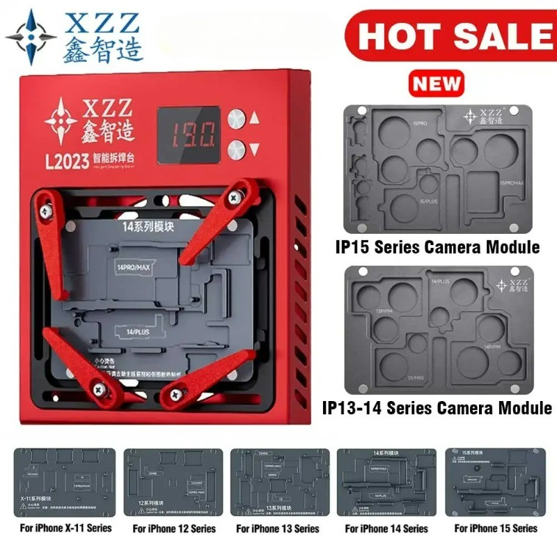 Xinzhizao XZZ L2023 Preheater Desoldering Station สําหรับ IP X - 16PM Android Dot Matrix เมนบอร์ดชิป
