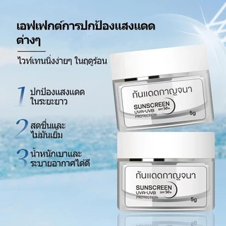 【ซื้อ 1 แถม 1】SKAT กันแดดกาญจนา SPF 50+ PA++++ ป้องกันแสง UV