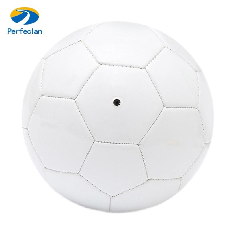 สมบูรณ์แบบ อย่างเป็นทางการขนาด5ลูกฟุตบอลสีขาวพรีเมียร์ที่มีคุณภาพสูงที่ไร้รอยต่อเป้าหมายทีมการแข่งขันลูกฟุตบอลการฝึกอบรมลีกฟุตบอล - รูปที่ 3