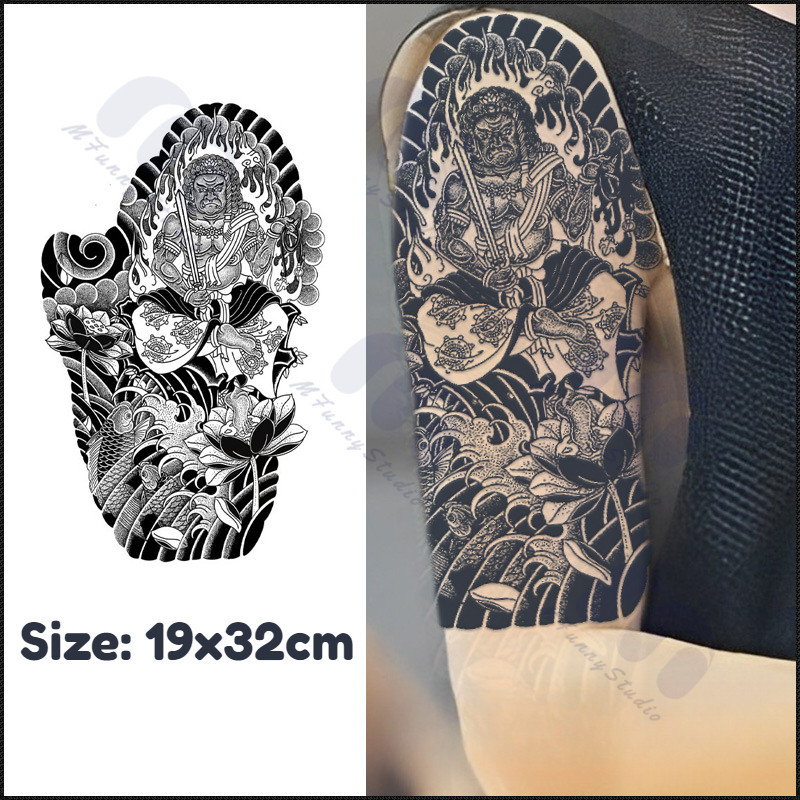 【MF Magic Tattoo】สติกเกอร์รอยสักชั่วคราว กึ่งถาวร ลายงู 15 วัน