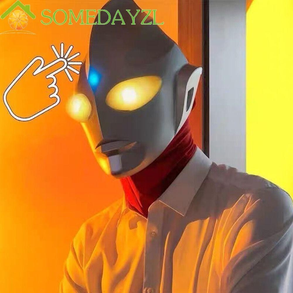 Somedayzl หมวกกันน็อค อะนิเมะอุลตร้าแมน พร็อพสําหรับงานปาร์ตี้