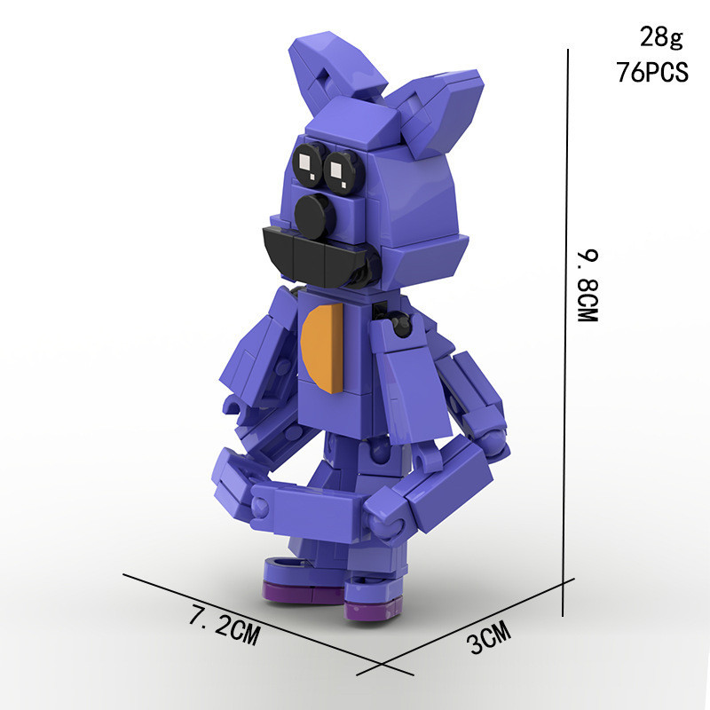 ตัวต่อเลโก้ Catnap poppy playtime 3 โมเดลตุ๊กตาแมวยิ้ม ขนาดเล็ก แฮนด์เมด สําหรับตกแต่ง