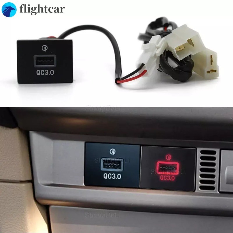 (FT) ซ็อกเก็ตอะแดปเตอร์ชาร์จ USB ในรถยนต์ สําหรับ Ford Focus 2 mk2 2009 2010 2011