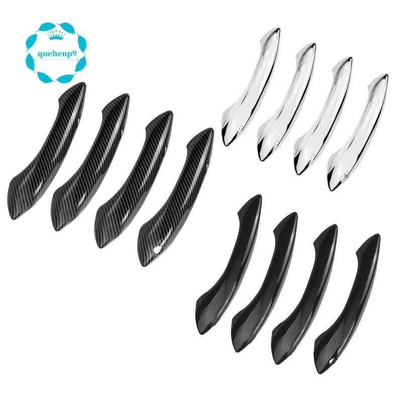 [quehenp9] ฝาครอบมือจับประตูด้านนอก ABS สําหรับ BMW 5 6 7 Series F07 F10 F11 F06 F12 F13 F01 F02
