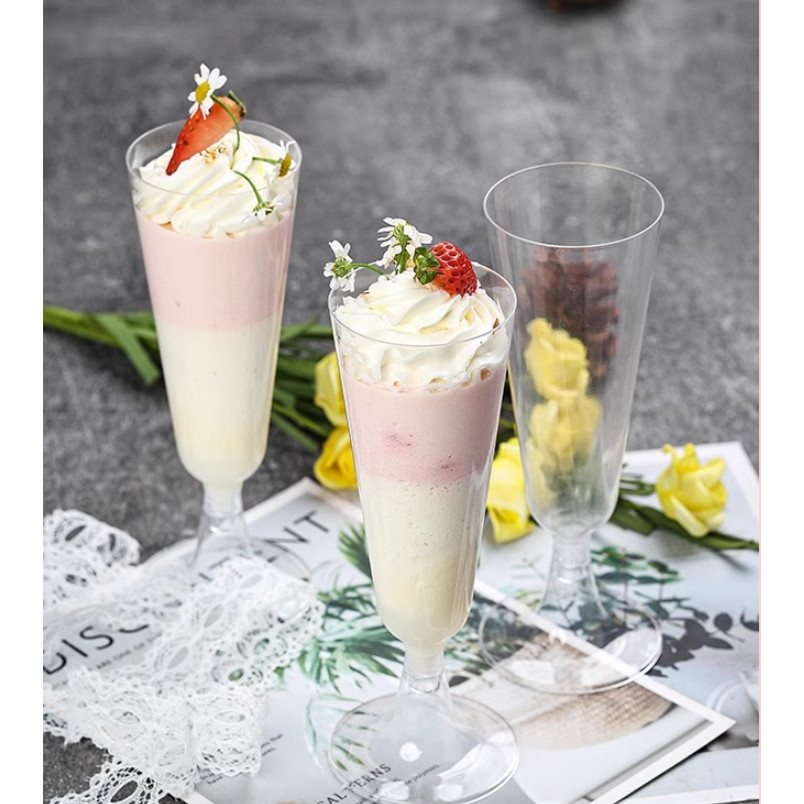 แก้วไวน์พลาสติก แก้วไวน์ ที่ถอดออกได้ แบบพกพา เหมาะสำหรับปิกนิก น้ําหนักเบา ความต้านทานการตก - รูปที่ 5