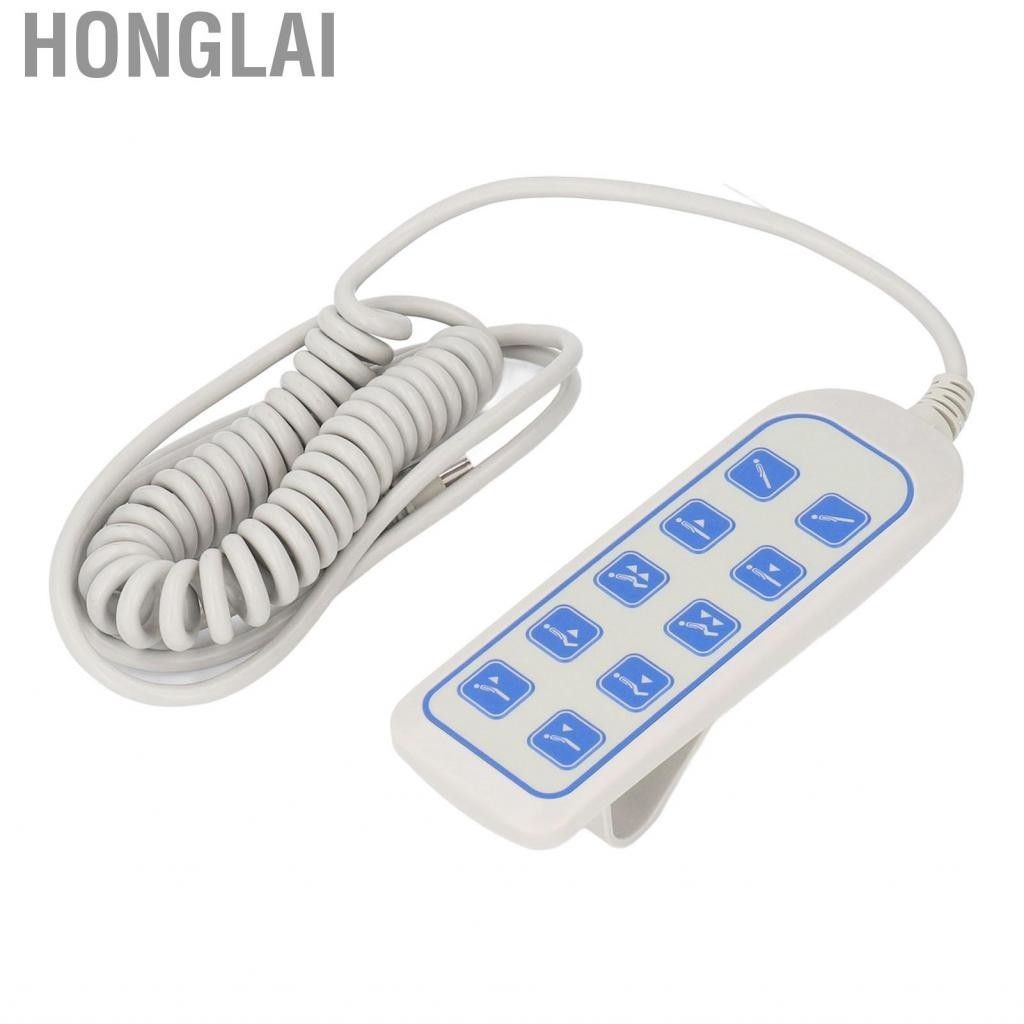 Honglai ตัวควบคุมเตียงยกไฟฟ้า IP66 การควบคุมมือเก้าอี้ยกแบบทนทานต่อการสึกหรอ