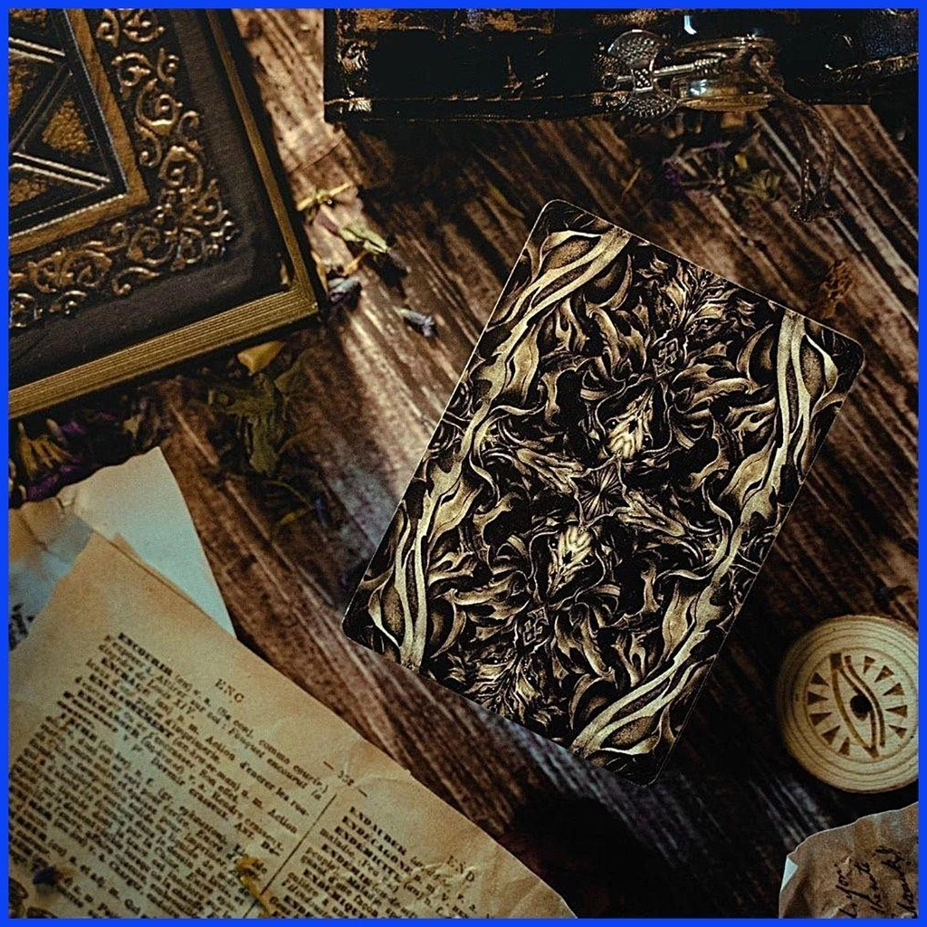 ไพ่โป๊กเกอร์ ลาย Devil's Eye แบบสร้างสรรค์ สําหรับเก็บสะสม