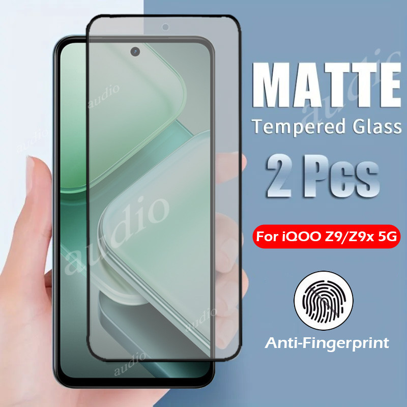 ฟิล์มกระจกนิรภัยกันรอยหน้าจอ ผิวด้าน กันรอยนิ้วมือ สําหรับ IQOO z9X z9 5G 2024 IQOO z9X z9 Z 9x 9 X 