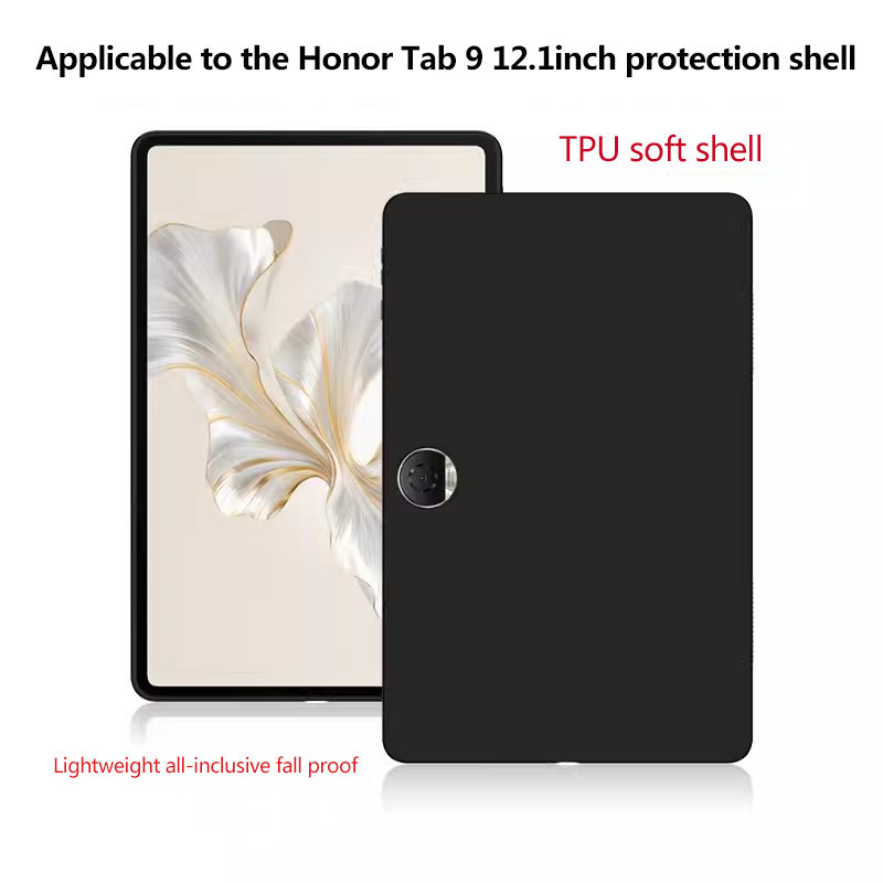 เคสโทรศัพท์มือถือซิลิโคน TPU แบบนิ่ม ลายรังผึ้ง บางพิเศษ สําหรับ Honor Pad 9 12.1 นิ้ว Pad8 X9 11.5 X8 Pro X8 10.1 X8Lite