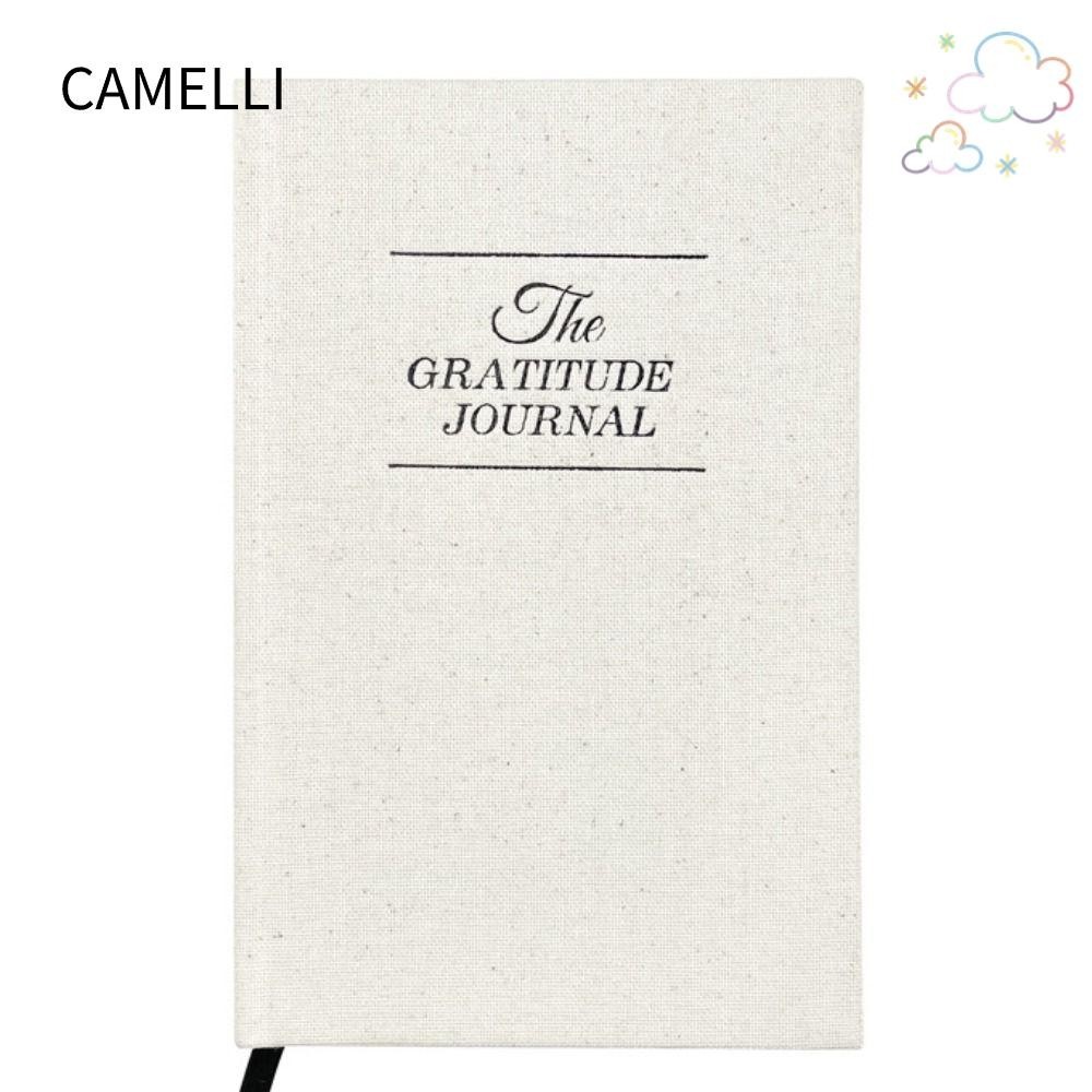 Camelli Gratitude Journal สมุดโน้ต จดบันทึก กําหนดการเจาะรู วินัยตัวเอง