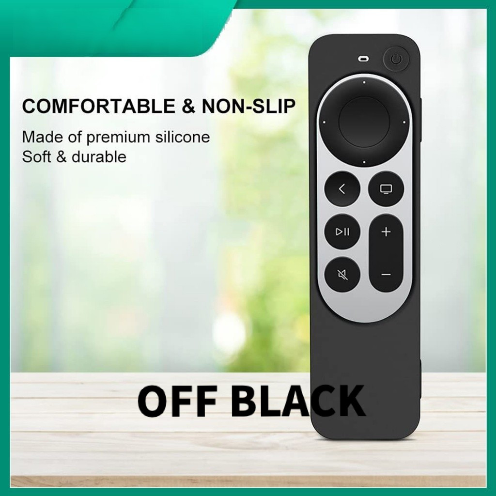Soft silicone shell dustproof remote control for Apple TV 4k 2021