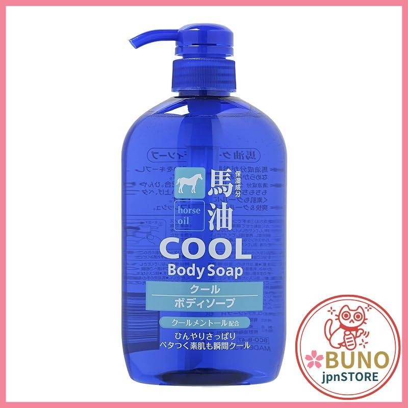 Horse oil cool body soap 600ml