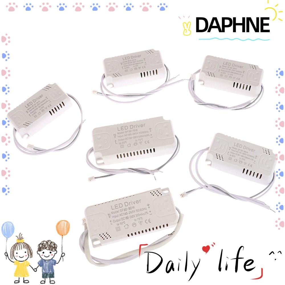 Daphne Light Power Adapter, Rectifier 8-24W 20-36W 30-50W 36-60W 50-70W 60-80W LED Light Driver, Unit Lighting Non-Isolating AC165-265V Driver Power Supply LED โคมไฟเพดาน