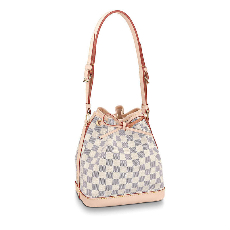 Louis Vuitton LV Women's Bag NOE BB Checkerboard One Shoulder Portable Bucket N41220