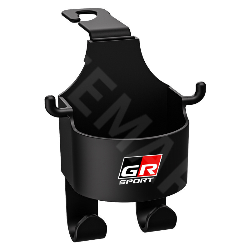 ตกแต่งบ้าน Toyota GR Sport Car Seat Back Water Cup Holder Hook Car Storage Box Phone Holder Multifunctional Car เครื่องดื่ม Rack Hook Storage Accessories for Agya Raize Calya Avanza Veloz ส่งด่วน สั่งเลย