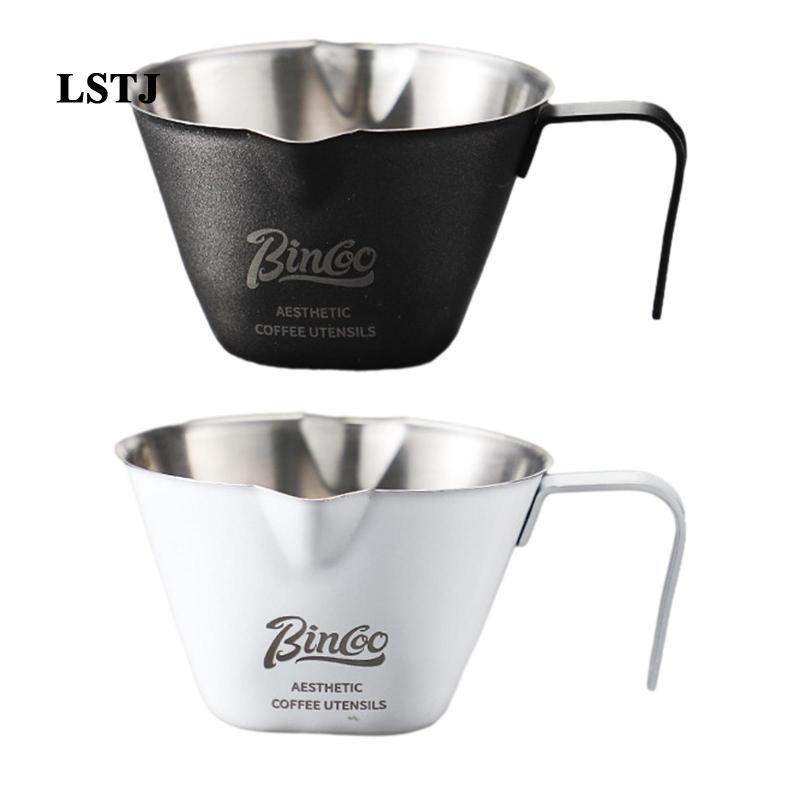 [Lstjj ] แก ้ วเอสเปรสโซแบบพกพาถ ้ วยชา 100ml Espresso Mini ถ ้ วยตวงสําหรับร ้ านอาหารห ้ องครัวเครื ่ องมือ Party