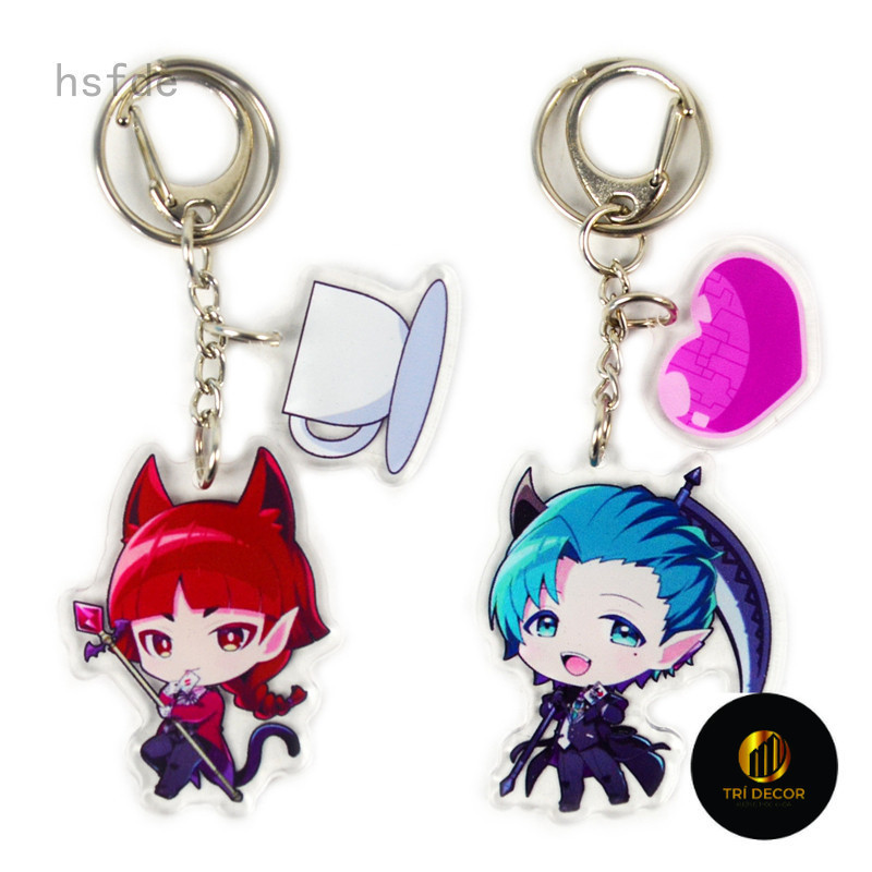 ยินดีต้อนรับสู่โรงเรียนปีศาจ! พวงกุญแจต่อพ่วงอนิเมะ Iruma-kun