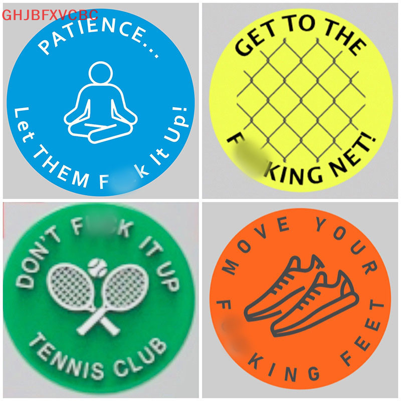 Zhechuiaa.th Tennis Damper,Spicy/Aggressive Reminder To Keep You On Your Tennis Game,Funny Tennis Vi