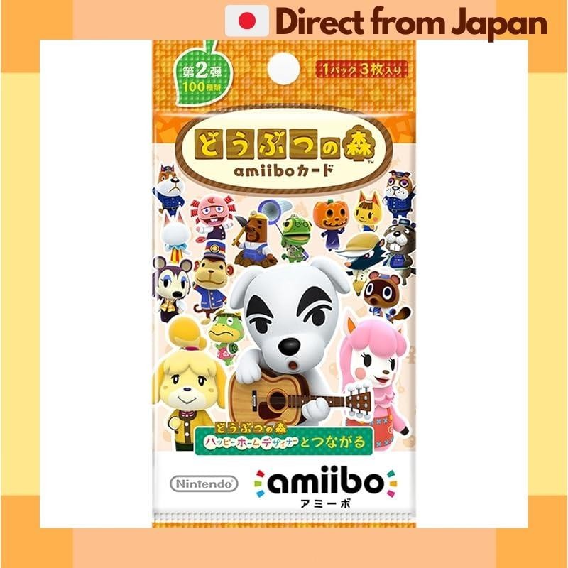 [ ส ่ งตรงจากญี ่ ปุ ่ น ] Animal Crossing amiibo Cards Vol.2 ( 1 กล ่ อง 50 แพ ็ ค )
