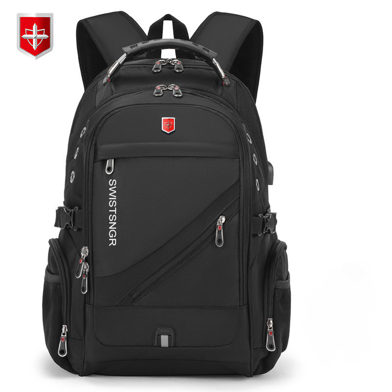 Mochila กระเป๋าเป้สะพายหลัง ผ้าออกซ์ฟอร์ด กันน้ํา ชาร์จ USB 17 นิ้ว 20 นิ้ว 2024 สําหรับผู้ชาย ผู้หญิง ใส่แล็ปท็อป เดินทาง