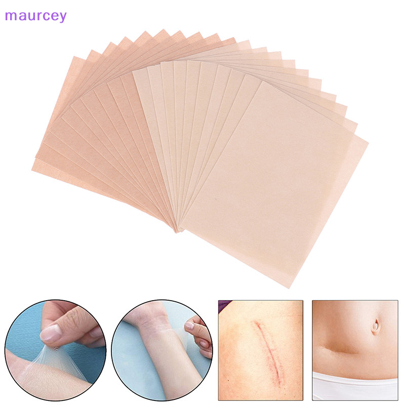 [24h Ship]Maurcey เทปปกปิดรอยสักกันน้ำ 10 ชิ้น สติ๊กเกอร์ปกปิดรอยแผลเป็นเต็มตัว