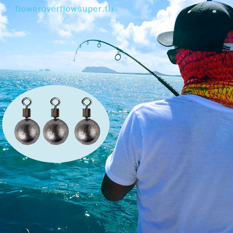 Fst ฟรีกลุ่มตกปลาตะกั่ว Sinker, ตะกั่ววิ่ง, ตะกั่วตกปลาคว่ํา, ตะกั่วเลื่อน, และ Luya Rotag แหวนแปดรูป HH