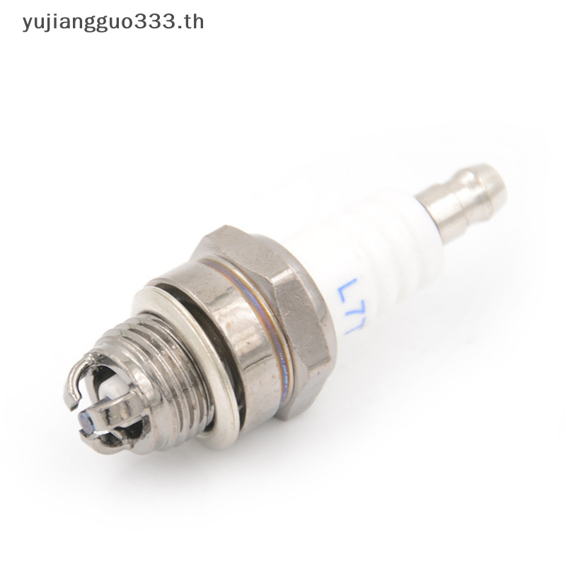 # Th # หัวเทียนเคลือบทอง L7TC สําหรับชิ้นส่วนเครื่องยนต์โซ่เครื่องตัดหญ้า .