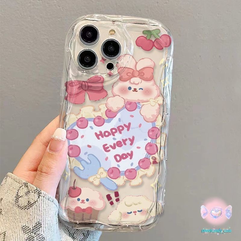 [จัดส่งในพื้นที่] เคสโทรศัพท์ครีมกระต่ายรักเข้ากันได้กับ Iphone11 13 12 15 14 ProMax 15 14 7 8Plus XS Max XR X 12 13mini ราคา ถูกที่สุด ดีลบีเคเค แกลเลอรีภาพที่ 8