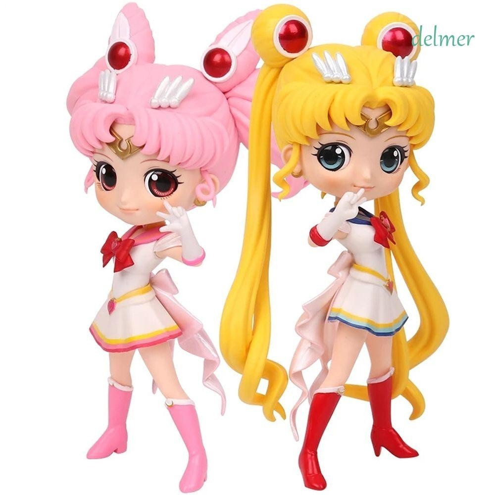 Delmer Sailor Moon PVC Japan Model Doll Collection Anime Qposket