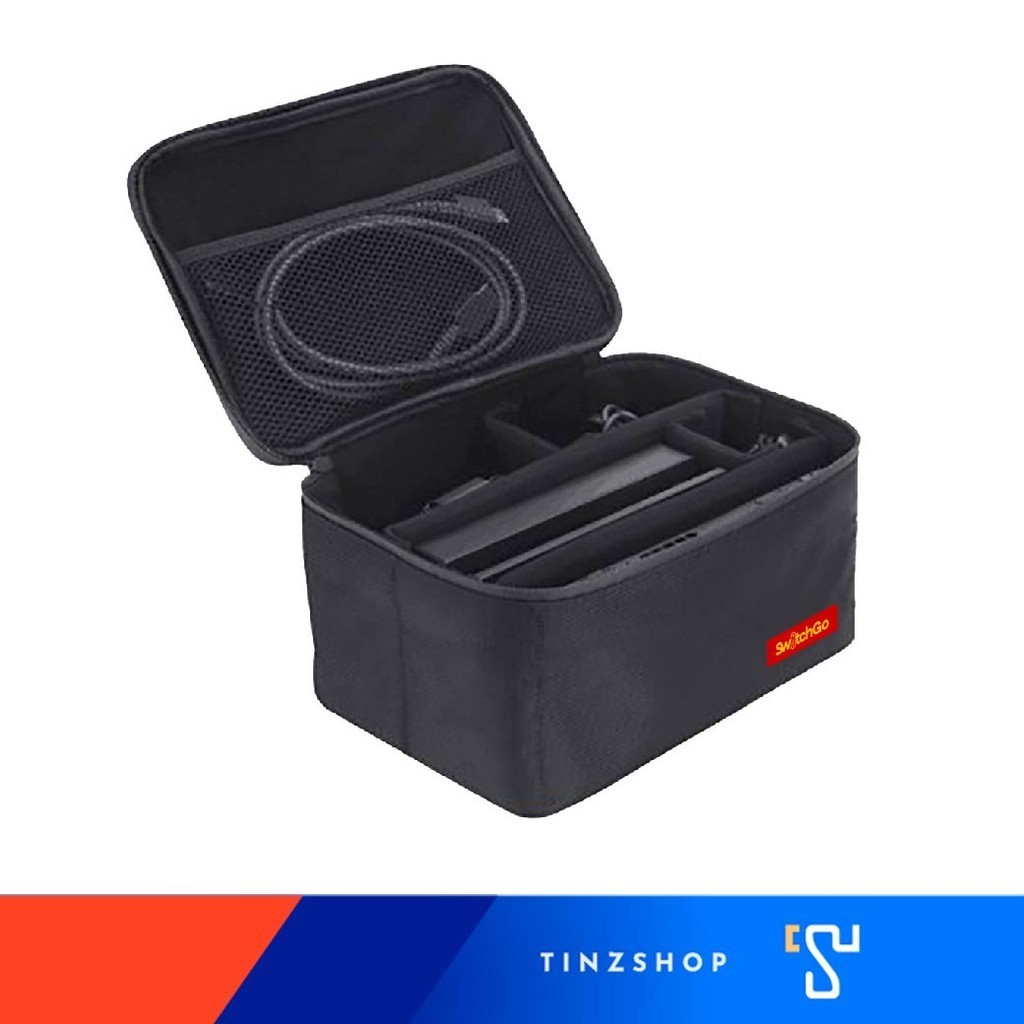 กระเป๋าจัดระเบียบ SwitchGo Storage Travel Case For Nintendo Switch สำหรับเครื่องและอุปกรณ์นินเทนโด้ ปรับได้ตามใจ