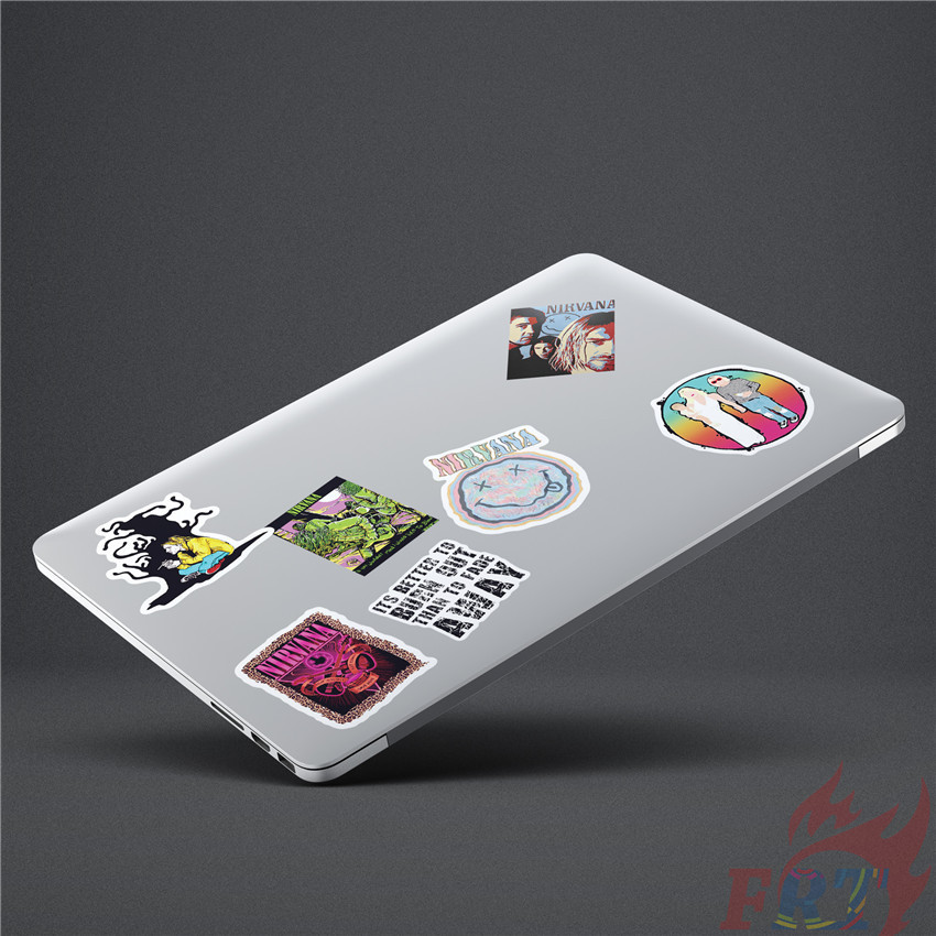 100ชิ้น/เซ็ต ❉ วงร็อค . สติ๊กเกอร์ NIRVANA Series 02 ❉ Diy แฟชั่นสติ๊กเกอร์กันน้ํา Doodle สติ๊กเกอร์ - รูปที่ 5