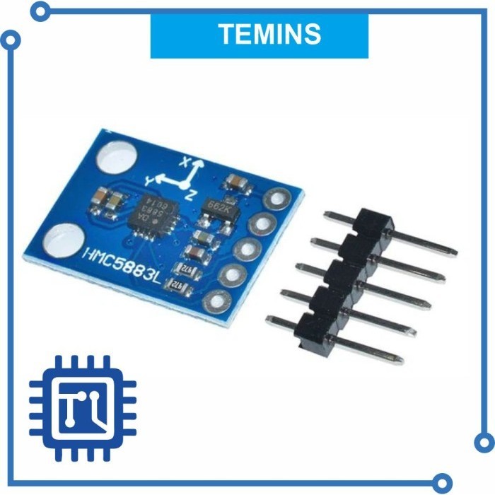HMC5883L GY-273 เซ็นเซอร์เข็มทิศ เซ็นเซอร์ทิศทาง เครื่องวัดแม่เหล็ก 3 แกน