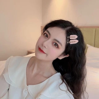 กิ๊บติดผม สไตล์เกาหลี แนวย้อนยุค สำหรับผู้หญิง Retro style Korean hair clips for women.