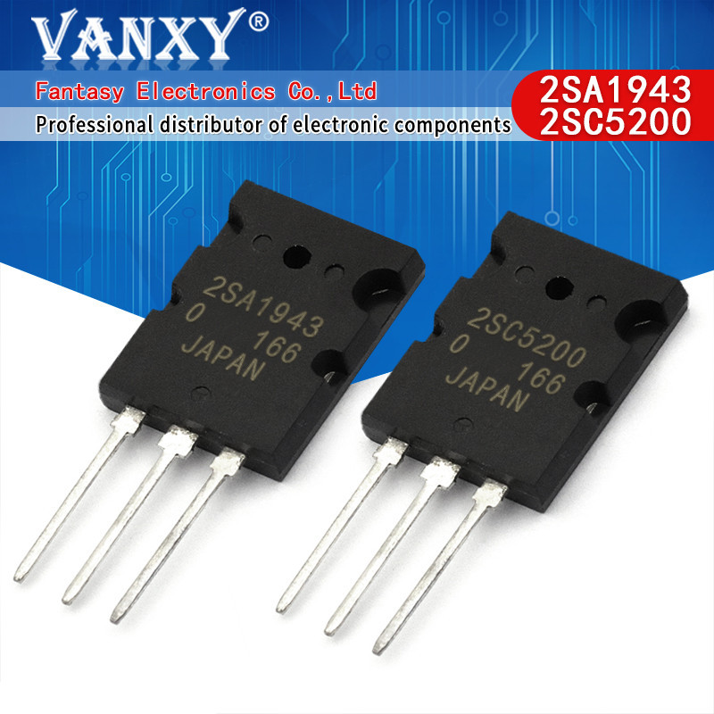 6pcs 2SA1943 TO-3P 2SC5200 TO-3PL 3 คู่ ( 3PCS C5200 + 3PCS A1943 )( 3PCS A1302 + 3PCS C3281 ) 2SA1302 2SC3281 อิเล็กทรอนิกส์ส่วนประกอบ