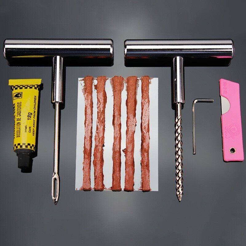 MOTOX11pcs ชุดปะยาง ปะยางฉุกเฉิน เข็มปะยาง ชุดเข็มปะยาง ชุดซ่อมยางรถยนต์ชุดปะยางรถยนต์ - รูปที่ 3