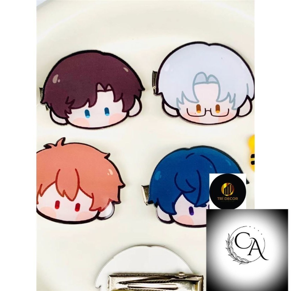 Undecided กิจกรรม hairpin หนังสือ Zuo Ran Mo Yi Xia Yan Lu Jing และสาวน่ารักกิ๊บการ์ตูนคลิป