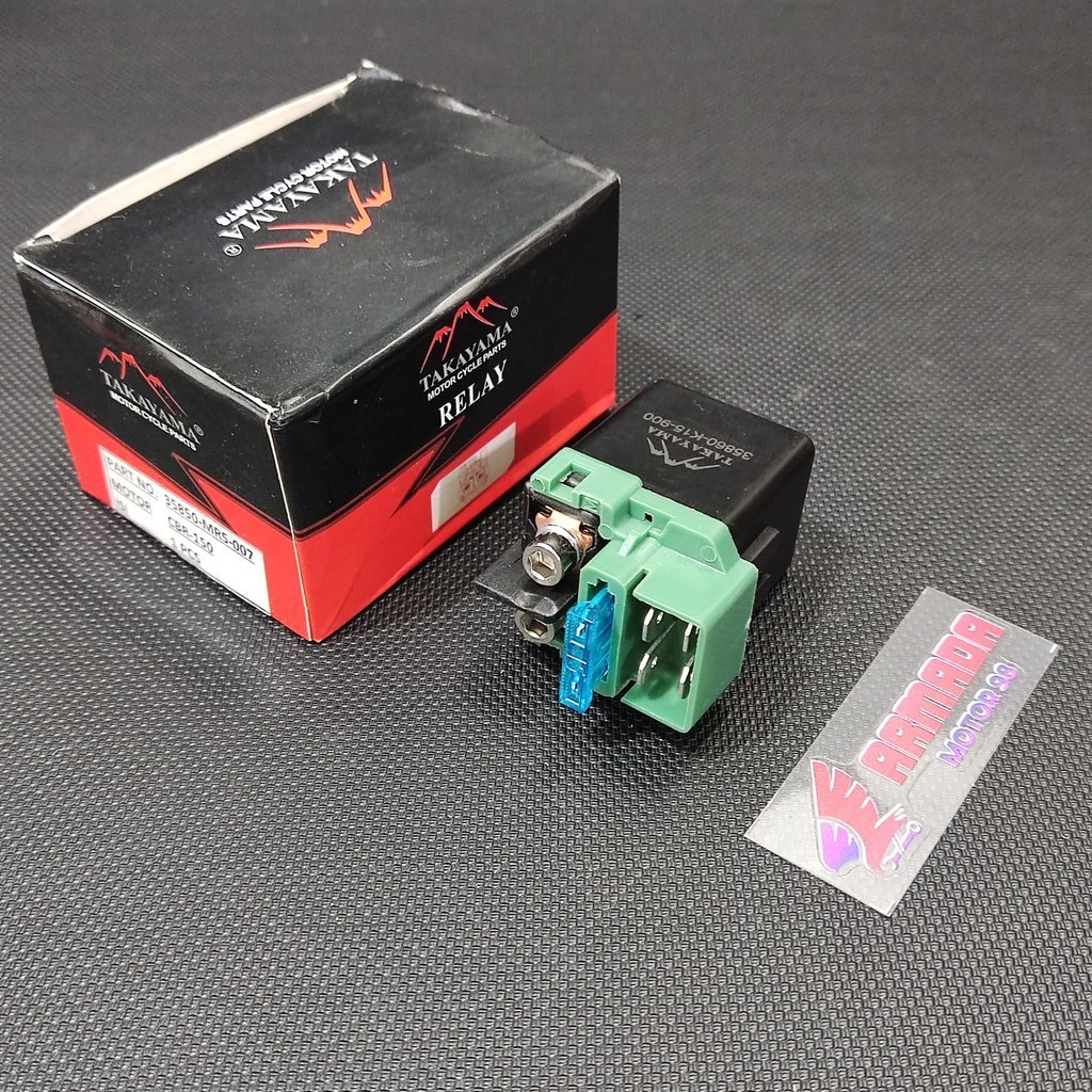 RELAY BENDIK STATER SWITCH STATER CBR 150 MR5 SPARE PARTS TAKAYAMA