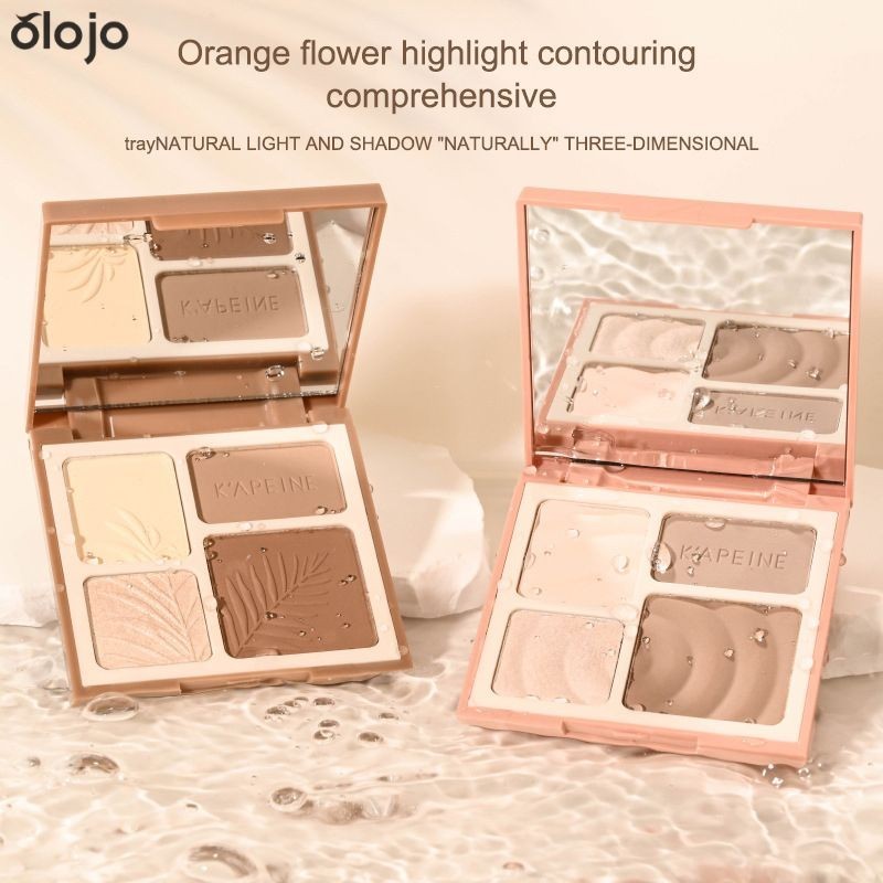 พาเลทคอนทัวร์ ไฮไลท์จมูก เนื้อฝุ่น สีธรรมชาติ ทนทานตลอดเวลา