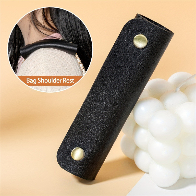 พร้อมส่ง⭕ที่จับกระเป๋าเดินทาง ปลอกหนัง PU ปลอกหุ้มสายคล้องไหล่ อุปกรณ์เสริม