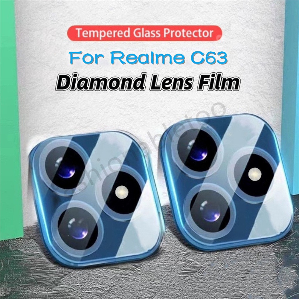 3dกล้องเลนส์ป้องกันฟิล์มสําหรับrealme C75 C63 C61 C65s C67 C51 C53 C55 หมายเหตุ 50 Note50 C 75 C 63 C 61 C 67 C 51 RealmeC75 RealmeC63 กระจกนิรภัยคลุมทั้งหมดป้องกันฟิล์ม